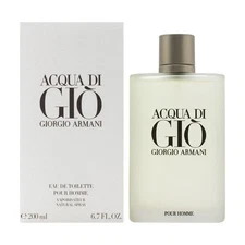 ACQUA DI GIO By Giorgio Armani 6.7Oz for Me Eau De Toilette Spray