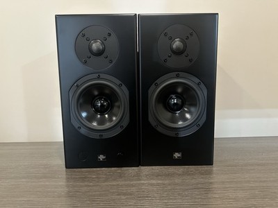KIN by Totem Play 2-Way Powered Bookshelf Speakers (Pair) - Open Box