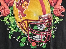Vintage ASU Arizona State University Pro Player Shirt Medium Rose Bowl 1997