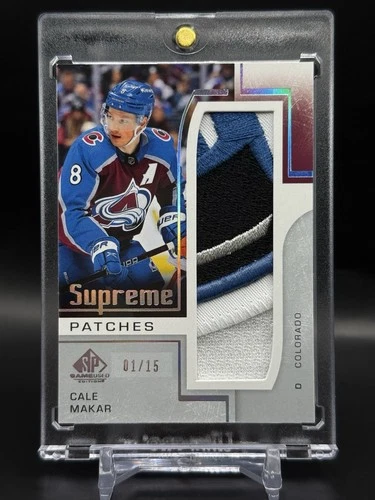 2024-25 SP Game Used Cale Makar Supreme Patches /15 Game Used #SP-MK