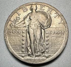 1924  STANDING LIBERTY QUARTER   NICE DETAIL   BETTER DATE #1291