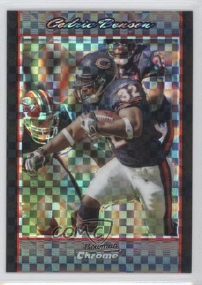 2007 Bowman Chrome X-Fractor 21/250 Cedric Benson #BC126 0b5