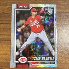 Topps Series One 2026 Rookie Holofoil Zach Maxwell Cincinnati Reds #143