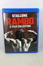 Rambo 5-Film Complete Collection 1-5 Blu-ray Tested Working Pre Owned 