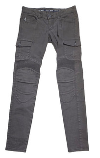 Uglybros Motorpool G Women's Grey Motorcycle Cargo Pants Powertector