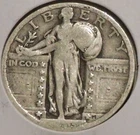 Silver Quarter - Standing Liberty - 1923 (Partial date, just the "3") [202]