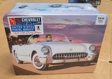 Amt 1953 Chevrolet Corvette Usps Postage Stamp Ed. In Tin Sealed Box 125 Kit