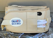 DR-HO'S 2-in-1 Back Relief Belt B 42-55 Beige Inflatable Pain Relief R2