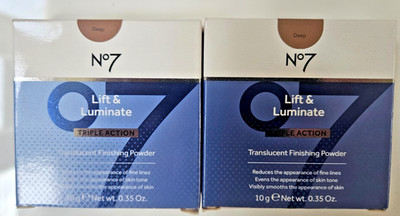 No7 Lift & Luminate Triple Action Powder Deep 2 Pack