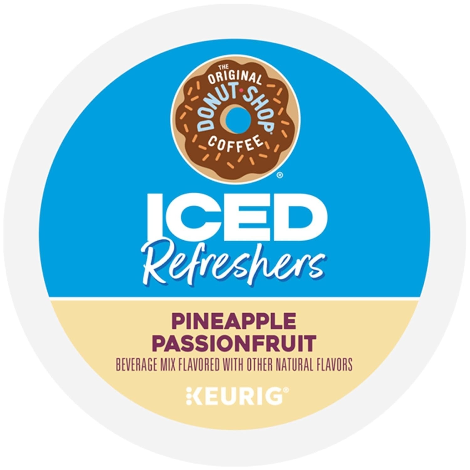 Donut Shop Iced Refreshers Pineapple Passionfruit 60 K Cups 