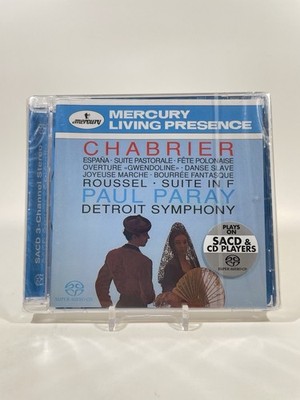SACD: Chabrier Espana - Paray Detroit - Super Audio CD Hybrid Living Presence