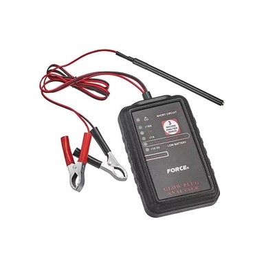 Glühkerzen Tester Prüfer 12V Diagnosegerät mit LED Anzeige Glühkerzenprüfgerät