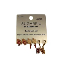 Sugarfix by BaubleBar “Let’s get Lit” Earring Set