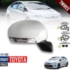 Door Mirror RH Side Wing Electric 7Wires White For Toyota Prius ZVW30 XW30 10-15