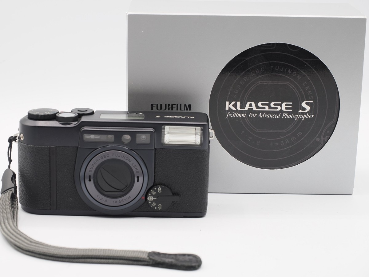 Fuji Fujifilm KLASSE S Black 35mm Film Camera MINT Tested & Boxed