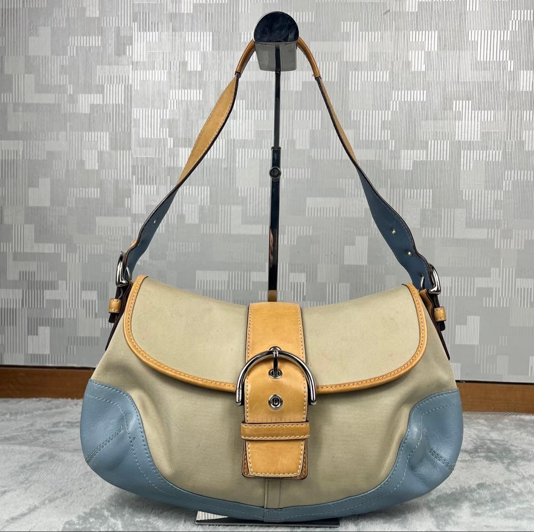 Coach Soho Shoulder Bag Blue