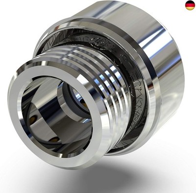 ABA Beul 65045.004.7 Brauseschlauch-Steckkupplung mit Außengewinde G 1/2, 