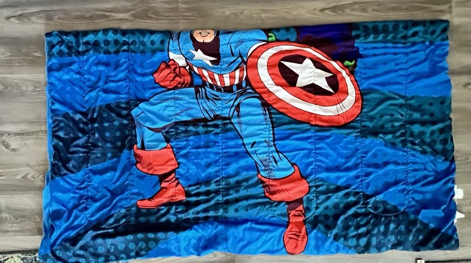 Ropa de cama de 4 piezas Good Guys de Marvel Avengers Comics para cama completa/doble Foto 4 de 4