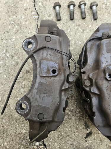 ๐ 2004-2010 Porsche Cayenne VW Touareg Q7 Brembo Front Brake Calipers Pair 17Z - Picture 12 of 15