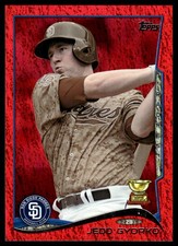 Jedd Gyorko 2014 Topps #449 San Diego Padres MLB READ FREE SHIPPING AutographDen