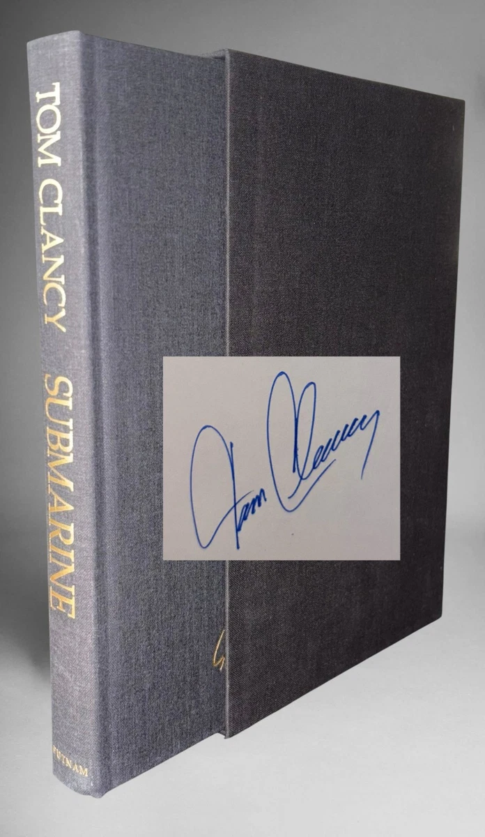 Tom Clancy Limited Edition Antiquarian & Collectible Books for
