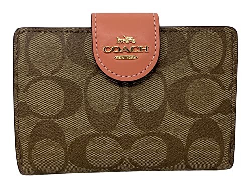 Coach Bifold Wallet Khaki C0082-IMVHOJapan Shipping - Picture 1 of 3