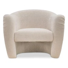Moe's Home Collection Domino Accent Chair Fabric Beige