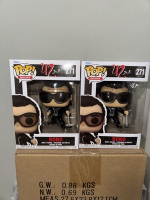 Funko Pop Rocks U2 Bono Vinyl Figure #271 Collectible
