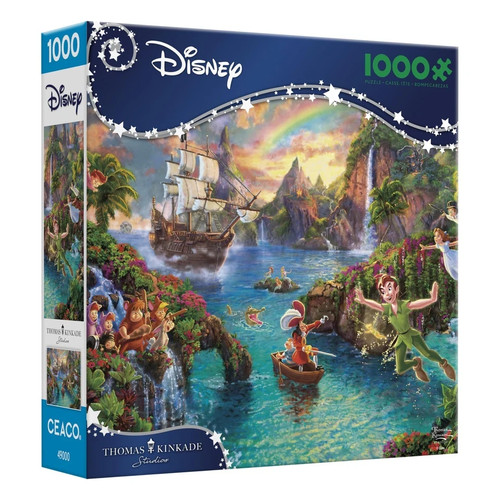 Von Thomas Kinkade Studios Disneys Peter Pans Nimmerland 1000 Teile Puzzle