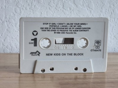 New Kids On The Block Cassette Tape Only NKOTB CBS 1986