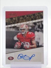 DANTE PETTIS 2018 ABSOLUTE SIGNATURE STANDOUTS ROOKIE RC AUTO Q0933