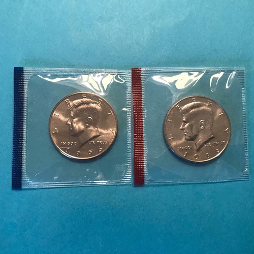 1996 P&D Kennedy Half Dollars UNC From US Mint Sets  FREE SHIP