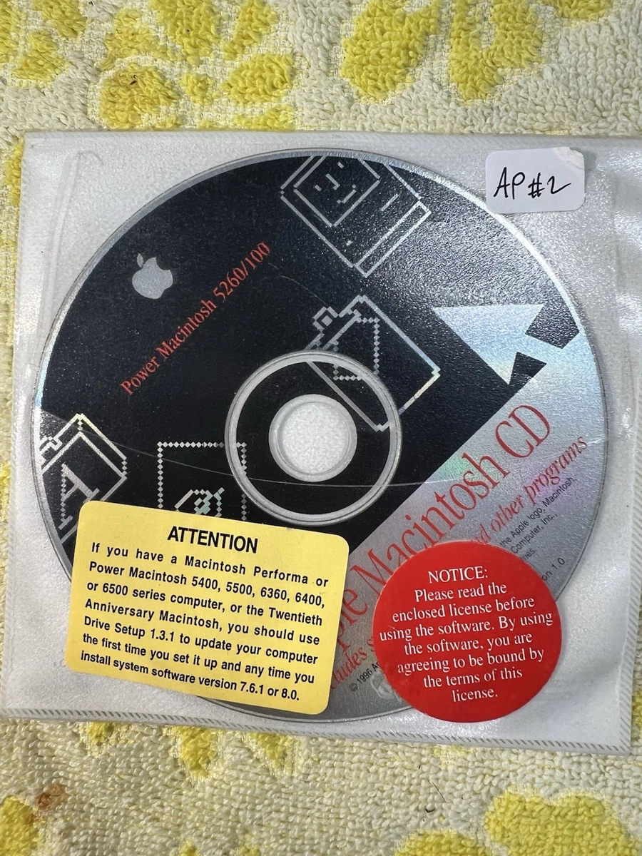 Apple Mac OS 7 CD Operating System Software for sale | eBay