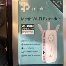 TP-Link RE550 AC1900 Dual Band Mesh Wi-Fi Range Extender 