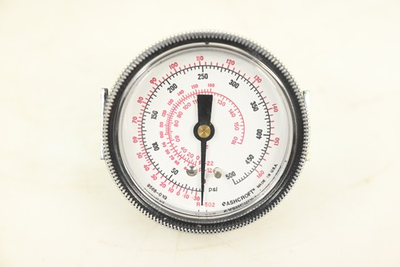 #ad Ashcroft R 502 500 PSI Pressure Guage Back Mount $10.39