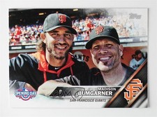 2016 Topps Opening Day Madison Bumgarner (With Teammate) #OD-91 0b0