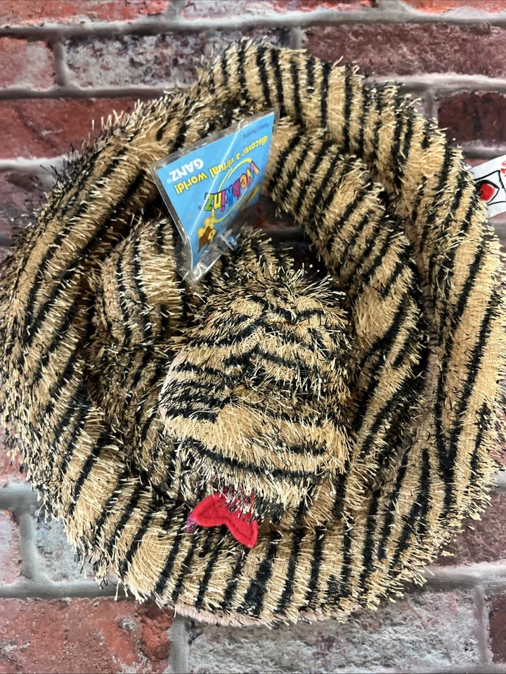 Webkinz Striped Snake Plush WITH CODE Ganz Toy RARE * - Image 2 of 4