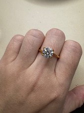 LOOSE 1.37 CT ROUND IGI CERTIFIED LAB DIAMOND G VVS2