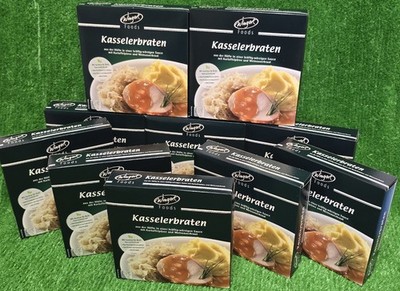 (10,10 /kg) 10x Wingert Kasselerbraten Fertiggericht Menüschale Püree Versand0 