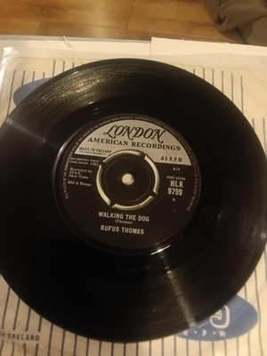 Rufus Thomas   Walking The Dog / Fine And Mellow 7'' 45RPM