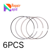6x Piston Ring Set Fits for ISX 15 QSK 15 Eng...