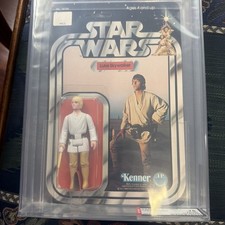 Star Wars Vintage Kenner 1978 Luke Skywalker 12 Back-B newly AFA graded 75