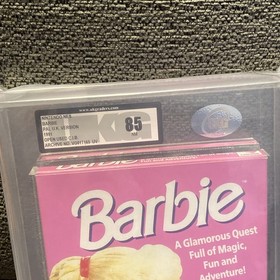 Barbie Nintendo Nes PAL A CIB UKG 85 Near Mint #1 Highest Graded Globally