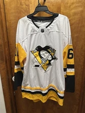 PITTSBURGH PENGUINS #16 Jason Zucker Sewn Adult 54 Adidas Jersey!!