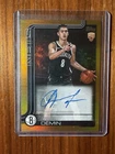 Egor Demin 2025-26 Topps Gold On Card Auto /50 Rookie RC Nets #TFRR-ED