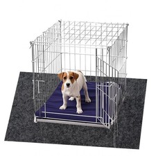 Dog Crate Mat, 30x47 Inch Non-Slip Waterproof Dog Playpen Mat