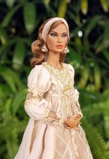 16-17 Inch Ever After Classic Dress, Rare Custom Handmade, Fits FR16-Disney17