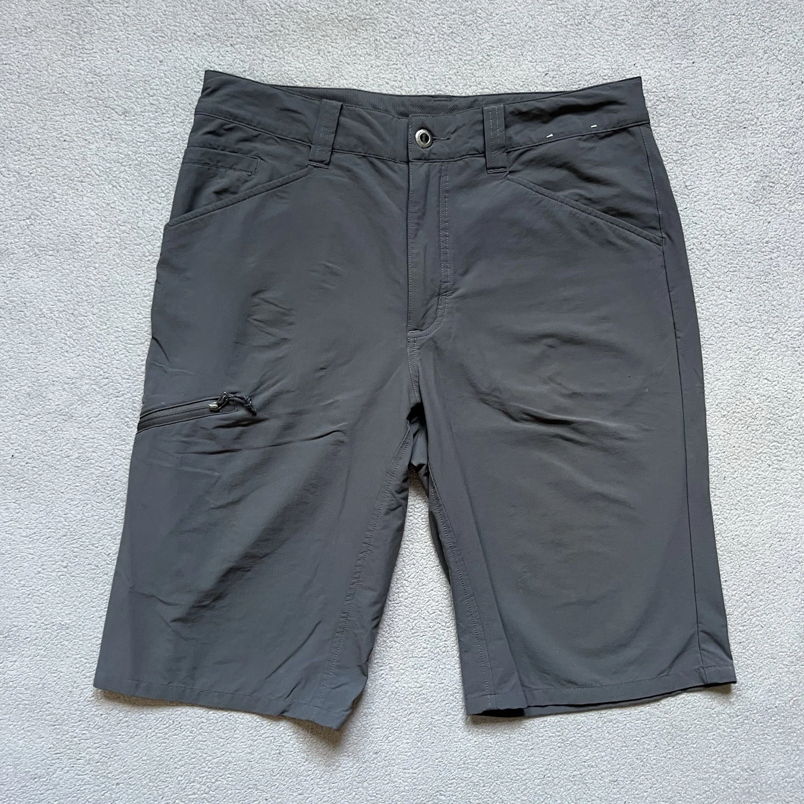 Patagonia Shorts Mens 32 Gray Outdoor Hiking Pocket Performance Quandary