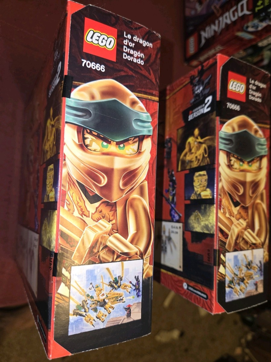 LEGO 70666 The Golden Dragon Ninjago Legacy Lloyd ninja Overlord