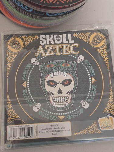 Skull Bluffing Card Game – Aztec Promo- Asmodee - Picture 4 of 4